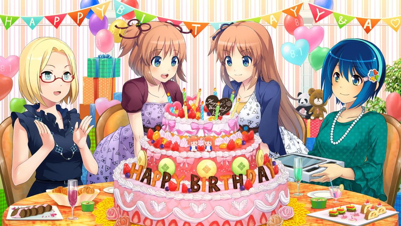 birthday anime wallpapers
